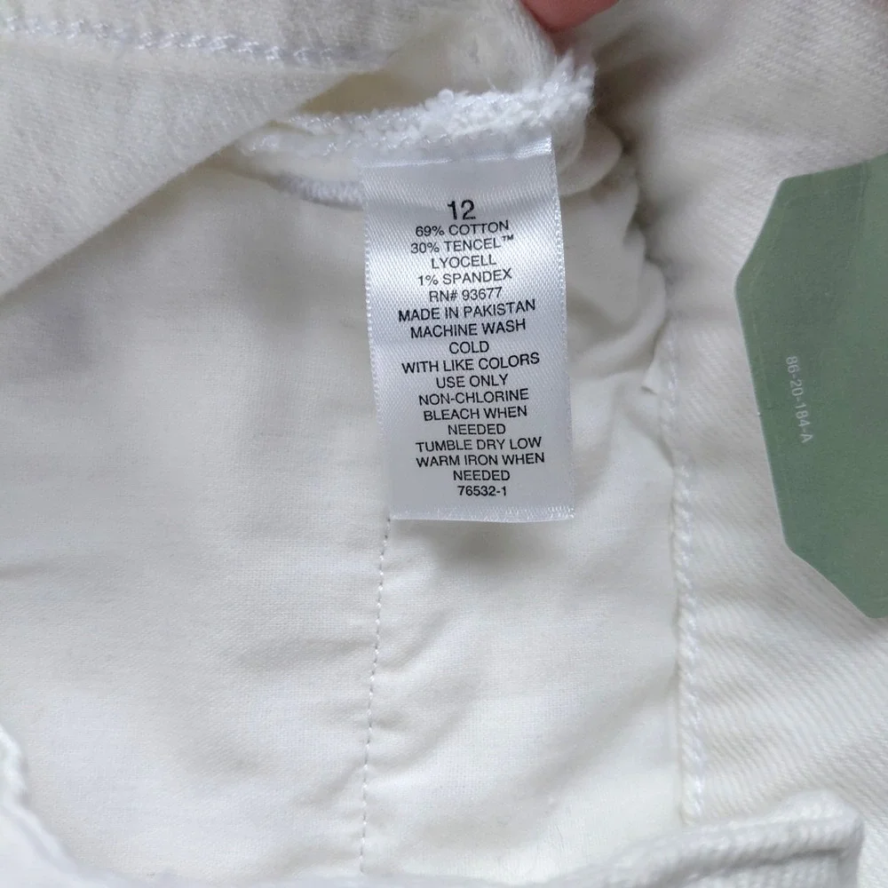 Ryegrass Jeans White Womens High Rise Super Flare Size 12 NEW Boho Coastal Chic - Picture 8 of 12